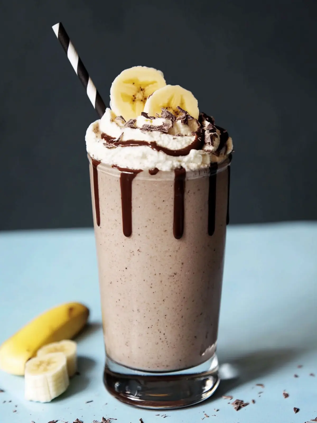 Delicious 4-Ingredient Chocolate Banana Milkshake Magic 3 Chocolate Banana Milkshake