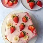 Moist Strawberry Banana Cake with Vegan Twist You’ll Love 4 Strawberry Banana Cake