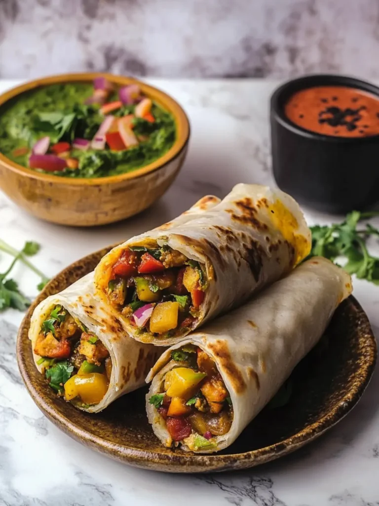 Bombay Veg Frankie Roll