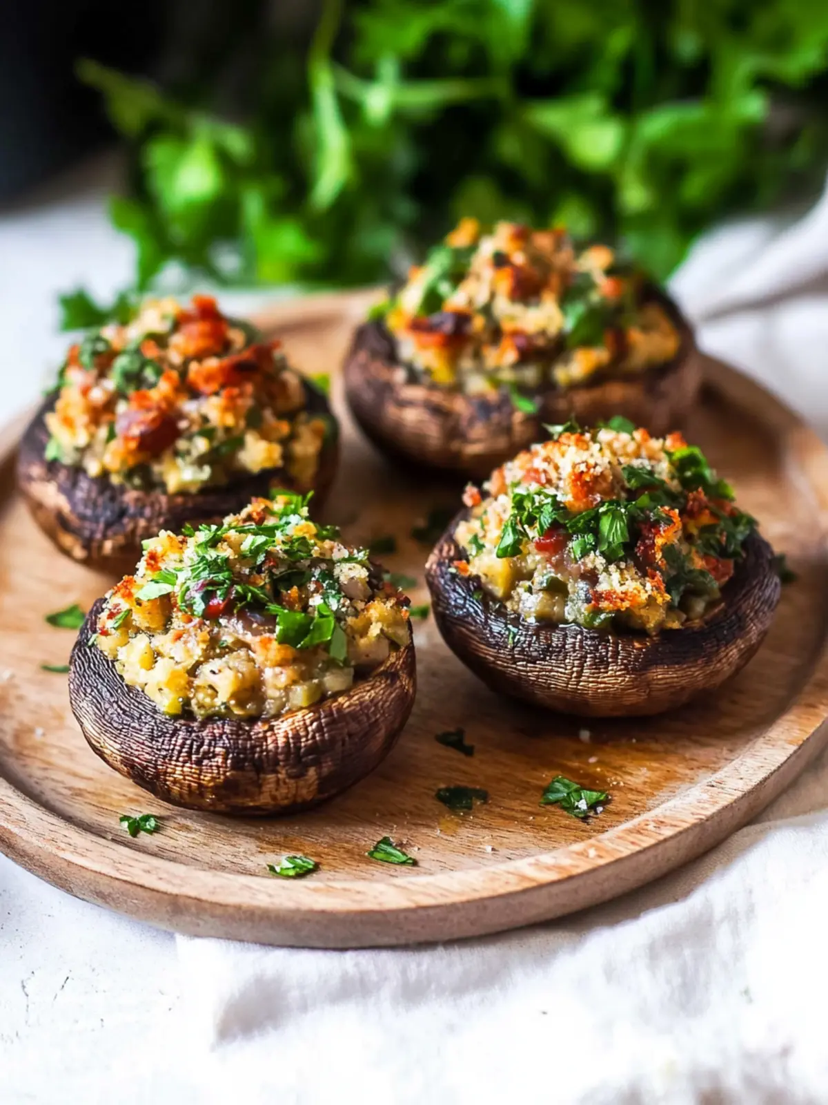 Delicious Vegan Stuffed Portobello Mushrooms for Any Occasion 2 Vegan Stuffed Portobello Mushrooms