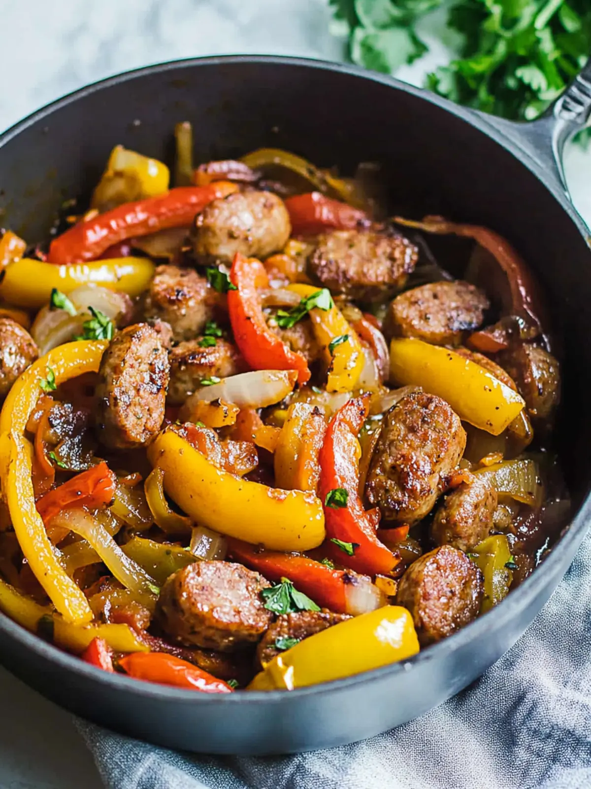 One Pot Sausage and Peppers: Your 30-Minute Italian Delight 5 One Pot Sausage and Peppers