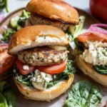 Spinach Feta Turkey Burgers: Healthy Twist on a Classic Delight 41 Spinach Feta Turkey Burgers
