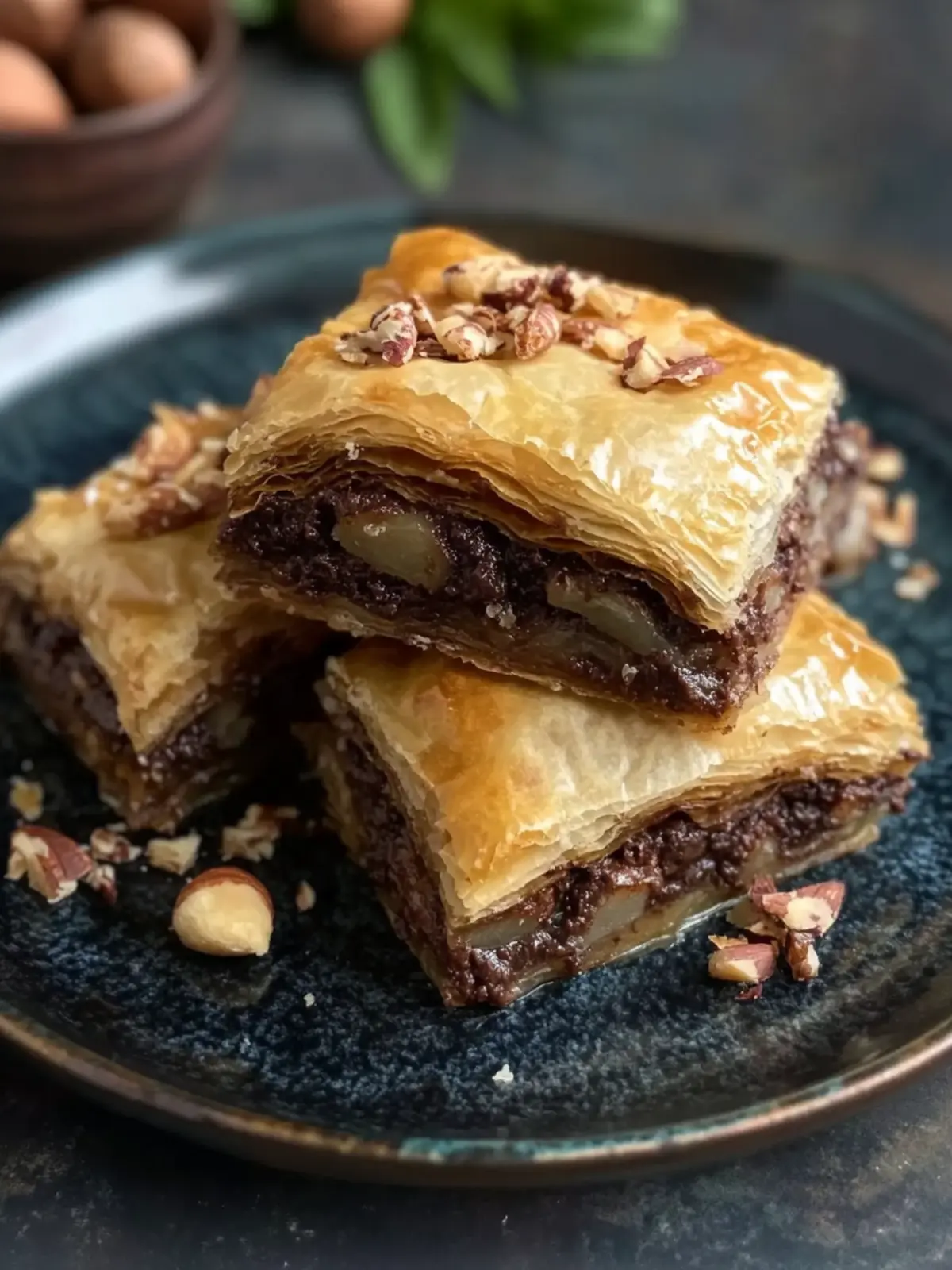 Irresistible Hazelnut and Chocolate Baklava Recipe to Indulge 5 Hazelnut and Chocolate Baklava Recipe