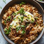 Mujadara: A Flavor-Packed Powerhouse of Rice and Lentils 42 Mujadara, a Powerhouse Blend of Rice, Lentils, and Deeply Caramelized Onions