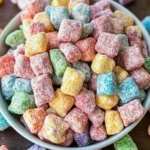 Colorful Rainbow Puppy Chow: A Fun Gluten-Free Treat 7 Rainbow Puppy Chow