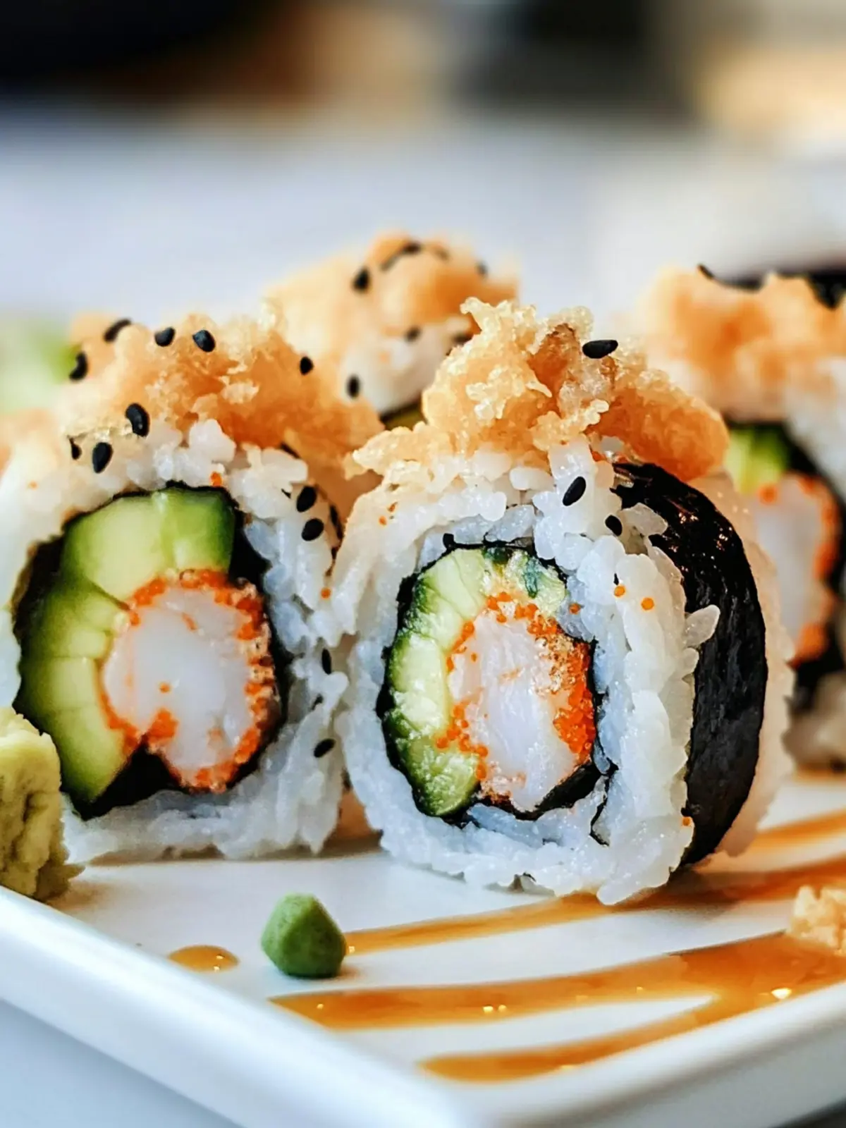 Savory Shrimp Tempura Roll Recipe for Fun Sushi Nights 3 Shrimp Tempura Roll