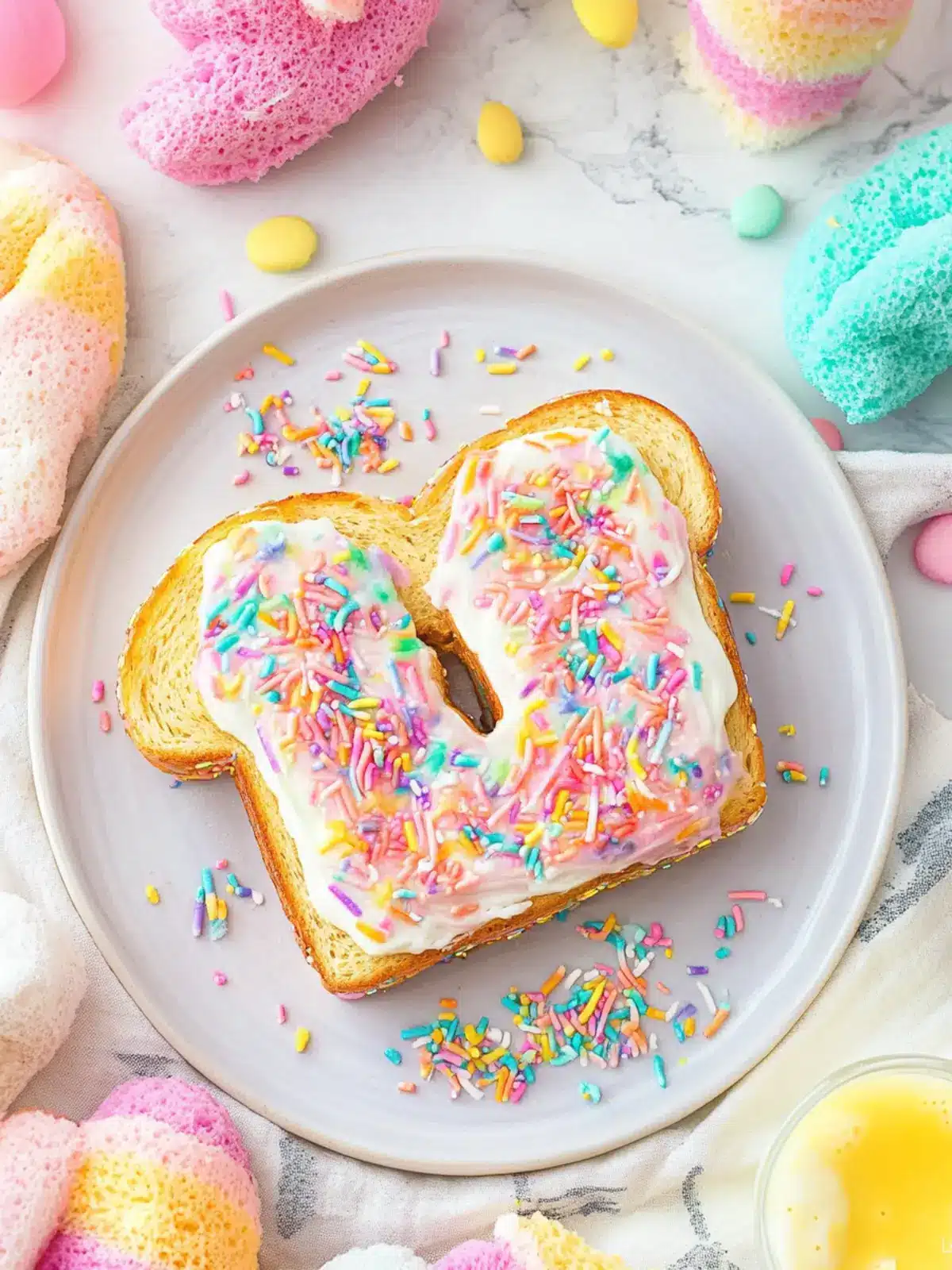 Unicorn Toast: Brighten Your Breakfast with Colorful Joy 2 Unicorn Toast