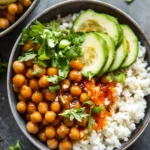 Sweet & Spicy Hot Honey Chickpea Bowls Ready in 20 Minutes 5 Hot Honey Chickpea Bowls