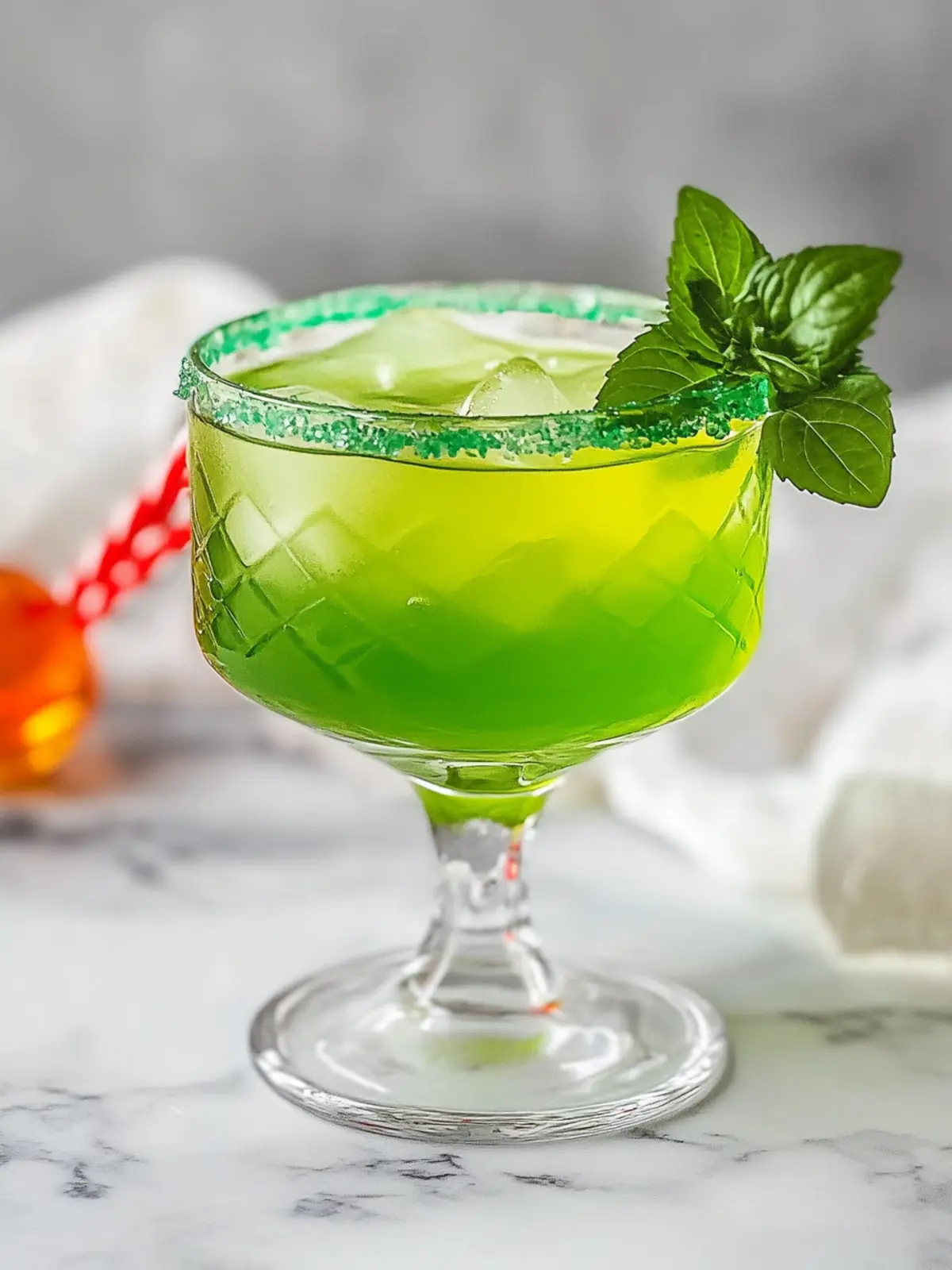 Craft a Rainbow Rim Green Irish Whiskey Cocktail for Fun Celebrations 3 Rainbow Rim Green Irish Whiskey Cocktail
