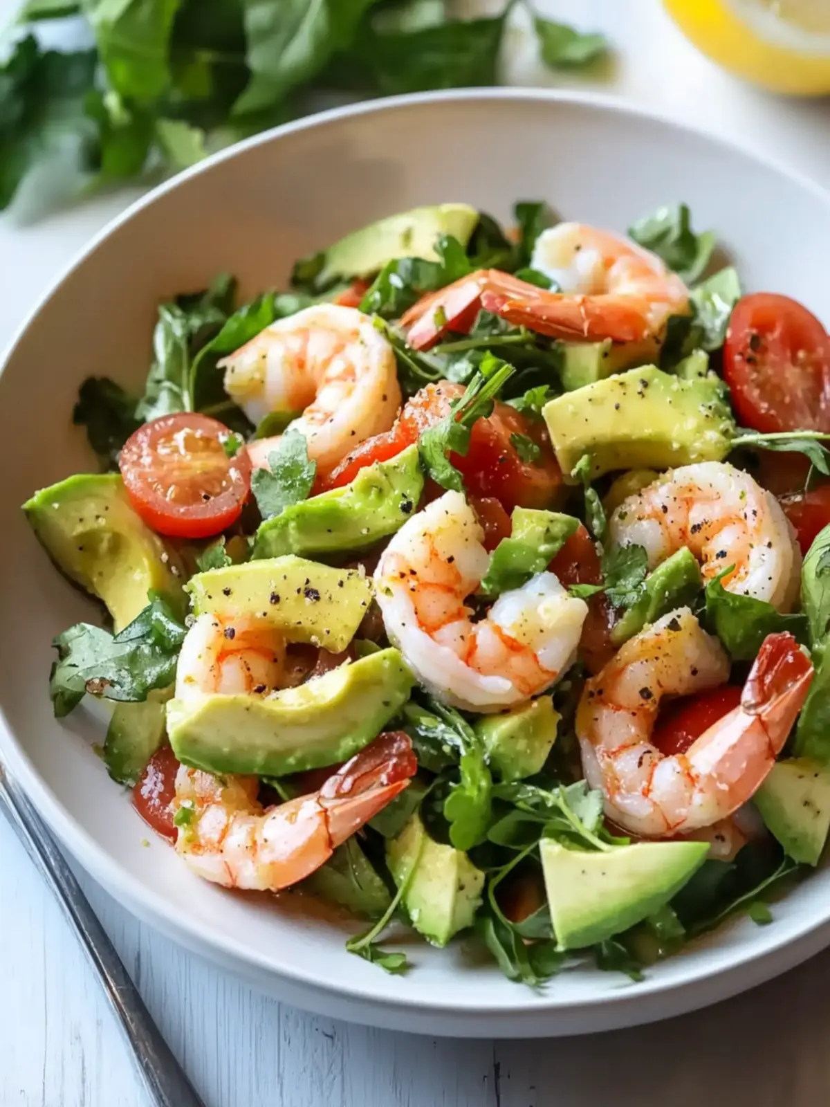 Zesty Prawn and Avocado Salad Recipe Gluten-Free & Low-Carb 5 Prawn and Avocado Salad Recipe {gluten-free & low-carb}