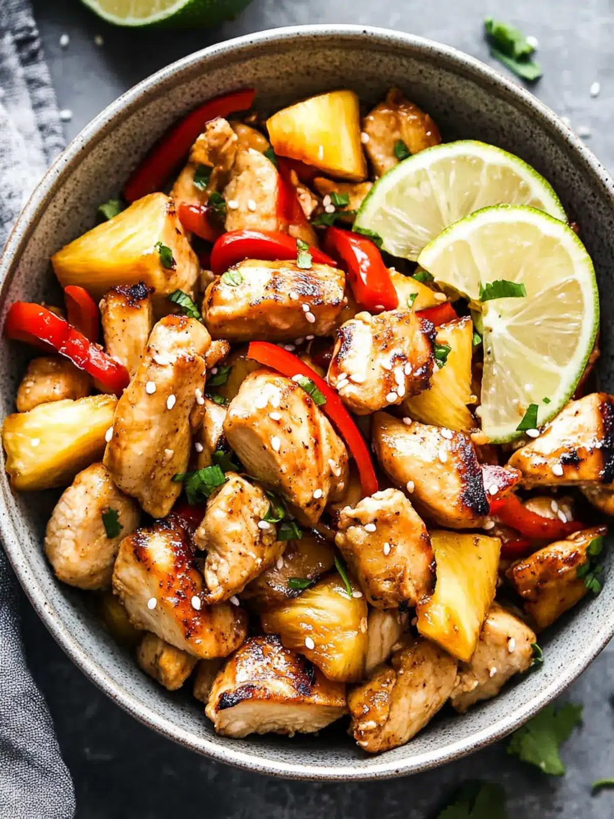 Savory Pineapple Chicken Stir Fry Ready in Just 25 Minutes 4 Pineapple Chicken