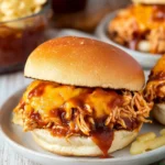 Savory Cheesy Shredded BBQ Chicken Sandwiches You’ll Love 10 Cheesy Shredded BBQ Chicken Sandwiches