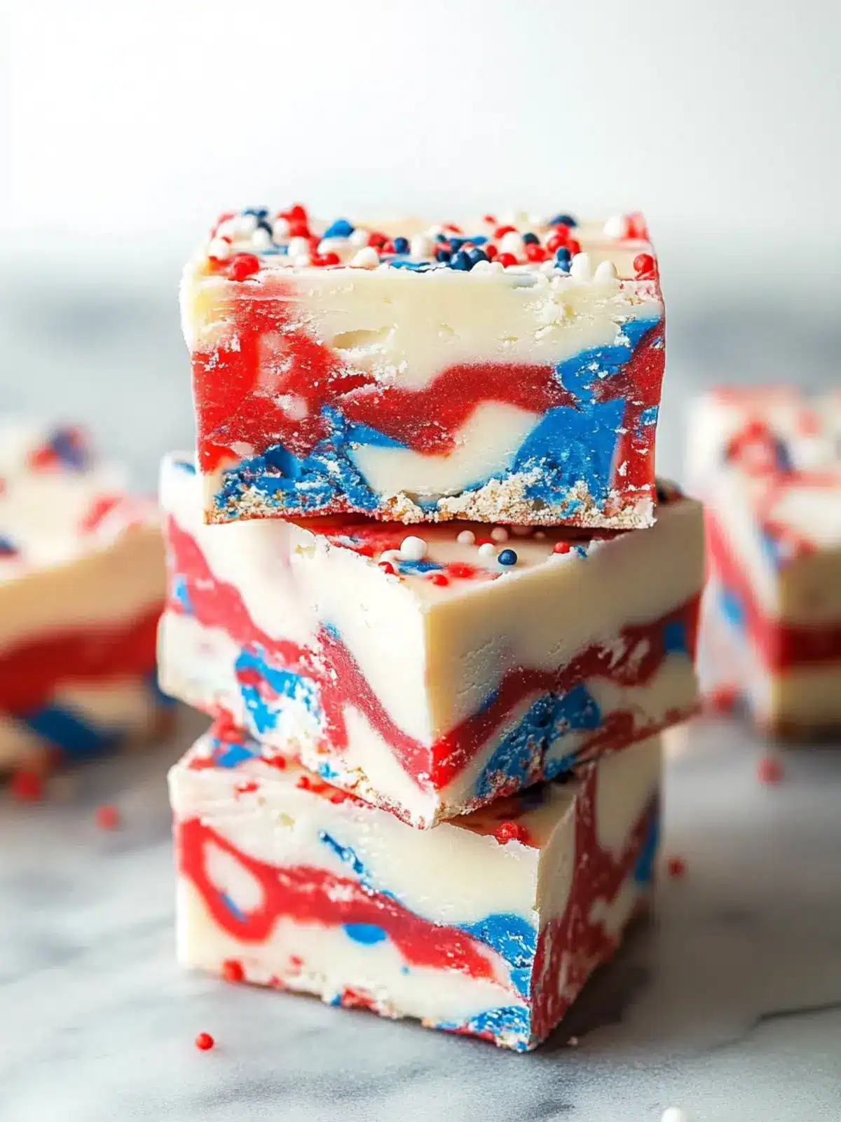 Festive 4th of July Fudge: A Sweet Celebration Treat 4 4th of July Fudge