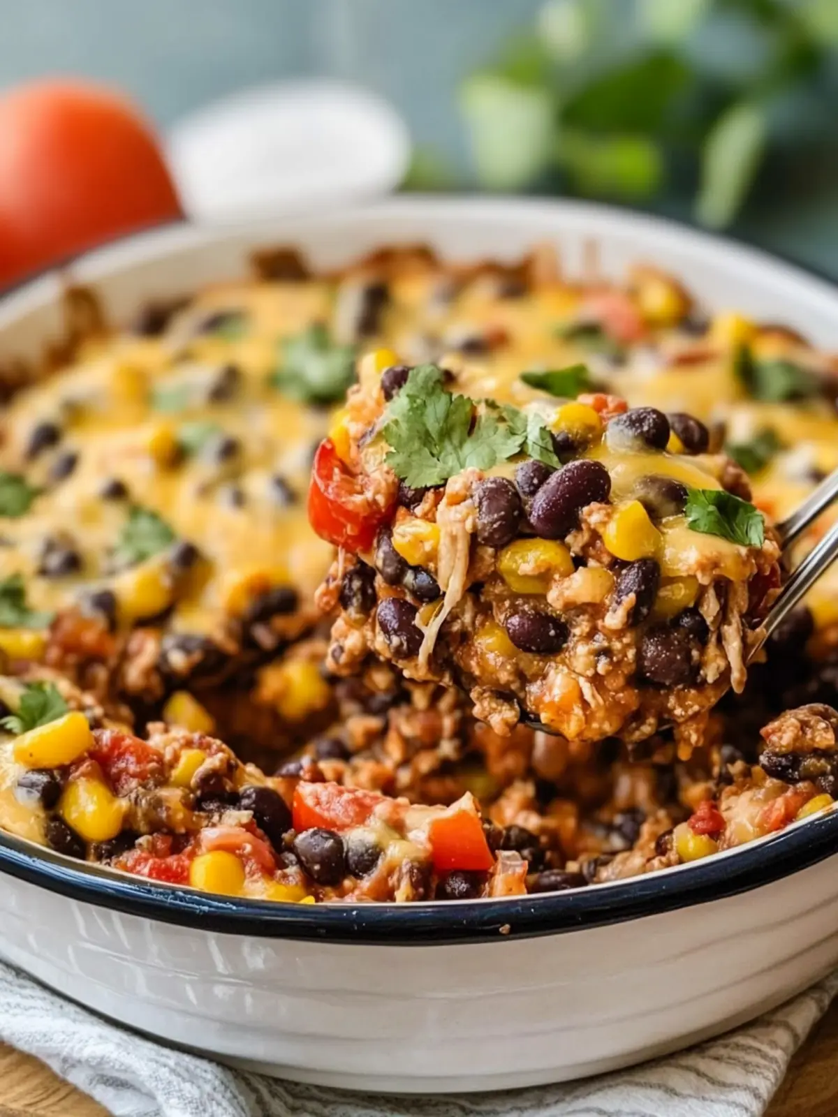 Southwestern Black Bean Casserole: A Family Favorite Tonight 3 Southwestern Black Bean Casserole