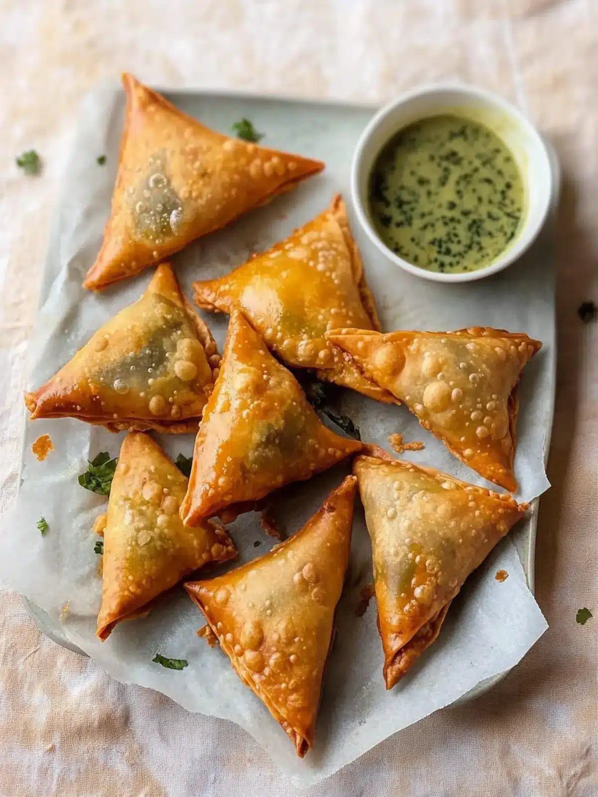 Crispy Keema Samosa Recipe Made Easy with Fun Folding Tricks 2 Crispy Keema Samosa Recipe (Easy Folding!)
