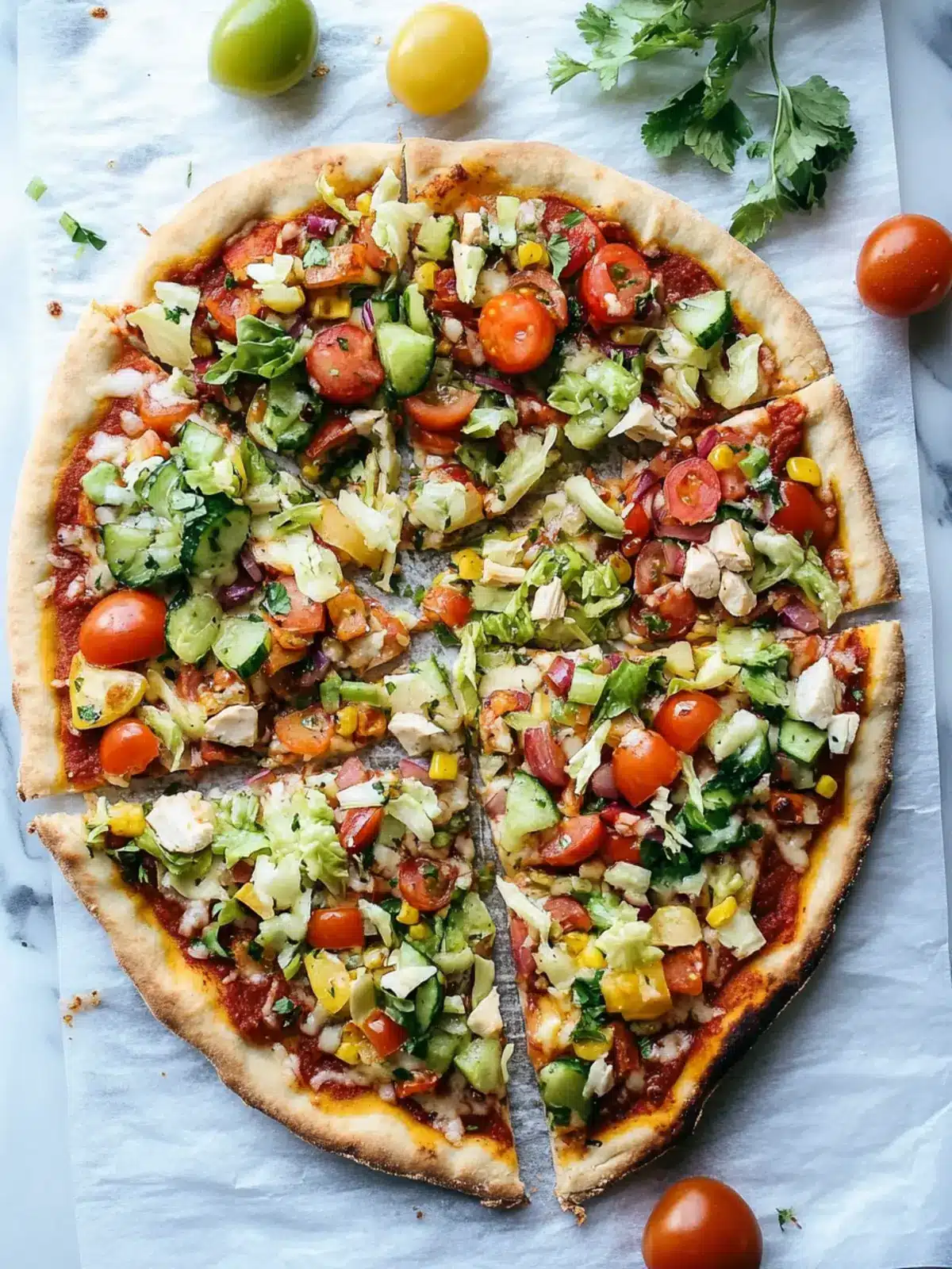 Chopped Salad Pizza: Your New Go-To Summer Dinner Delight 4 Chopped Salad Pizza