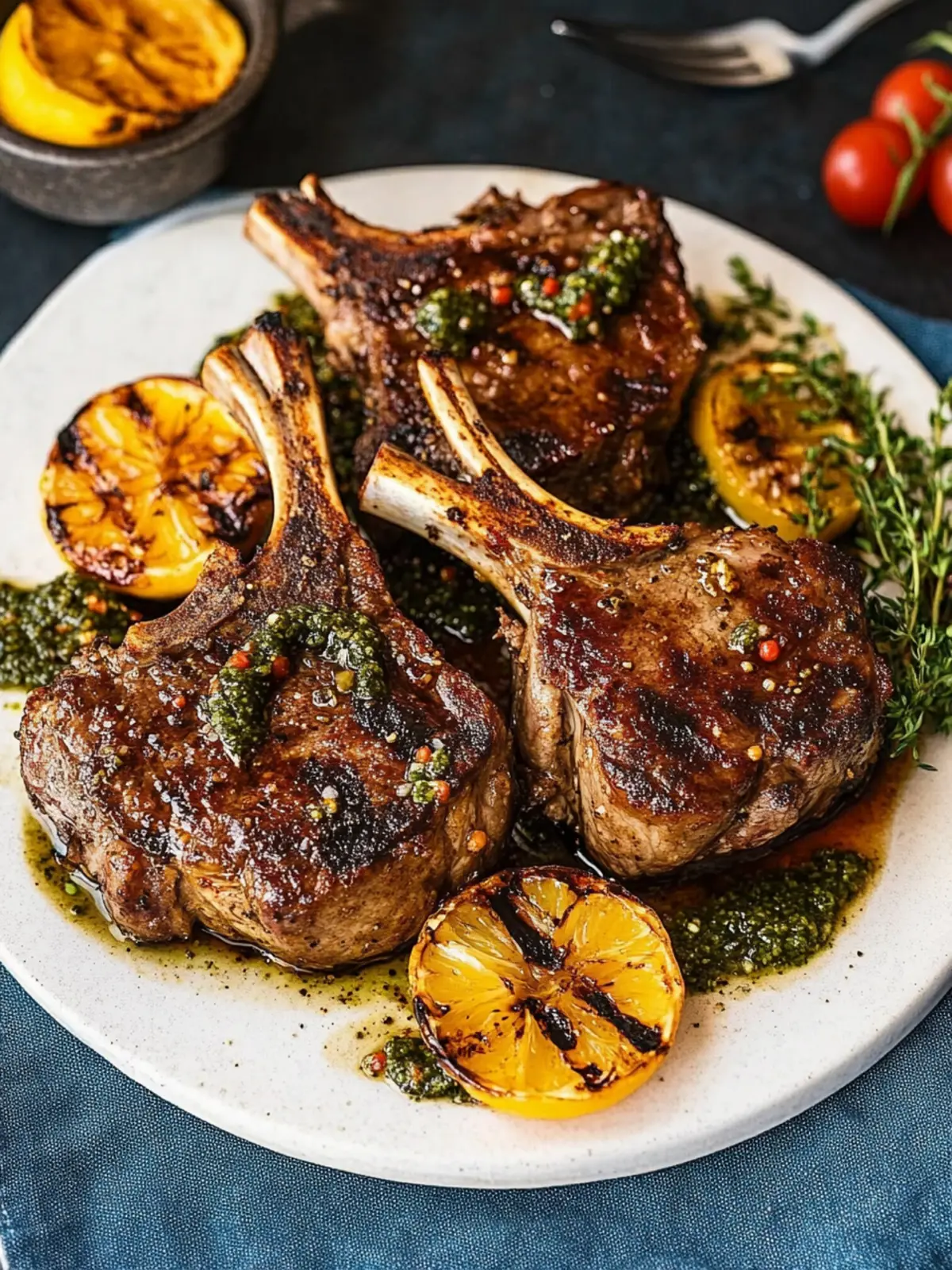 Savor These Zesty Grilled Lamb Chops for Summer Bliss 2 Grilled Lamb Chops