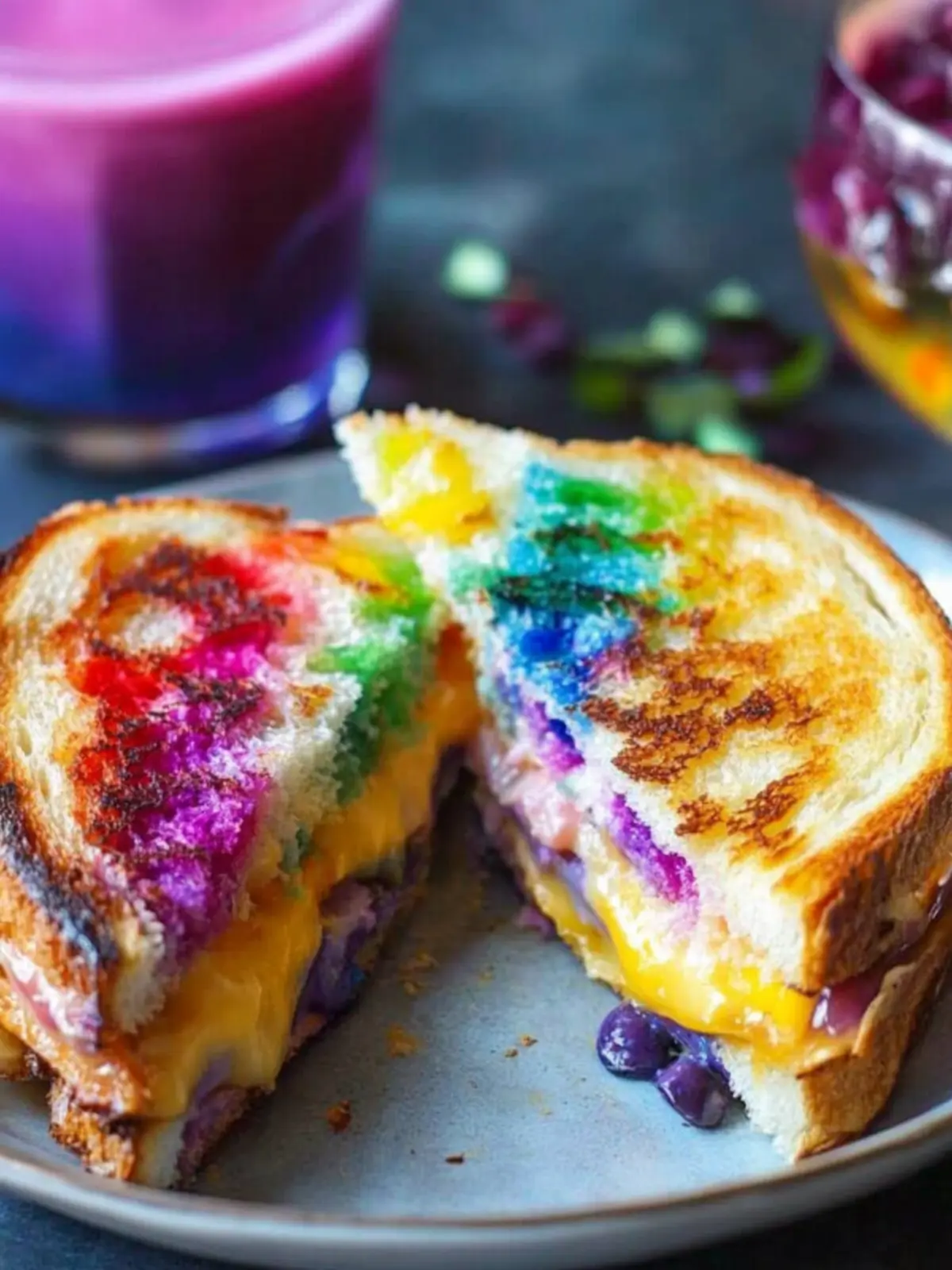 Rainbow Grilled Cheese: A Fun Twist for Your Lunch Table 4 Rainbow Grilled Cheese