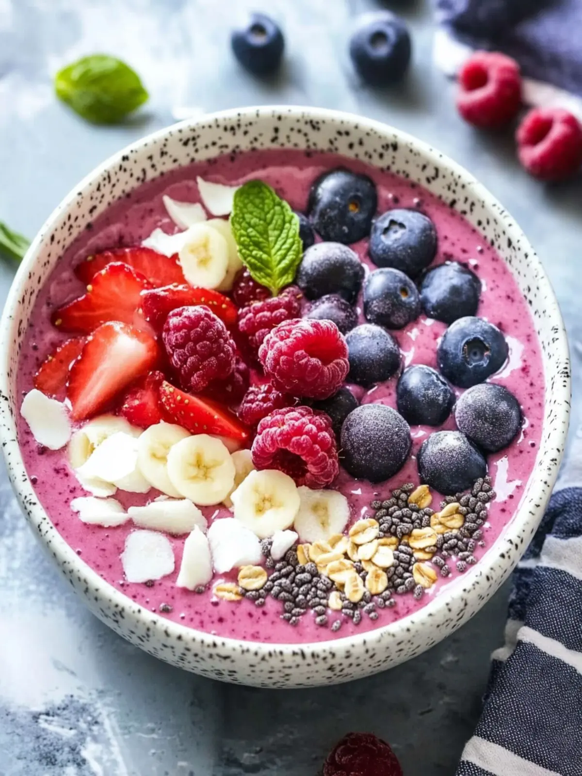 Very Berry Smoothie Bowl: A Delightful Healthy Start 5 Very Berry Smoothie Bowl