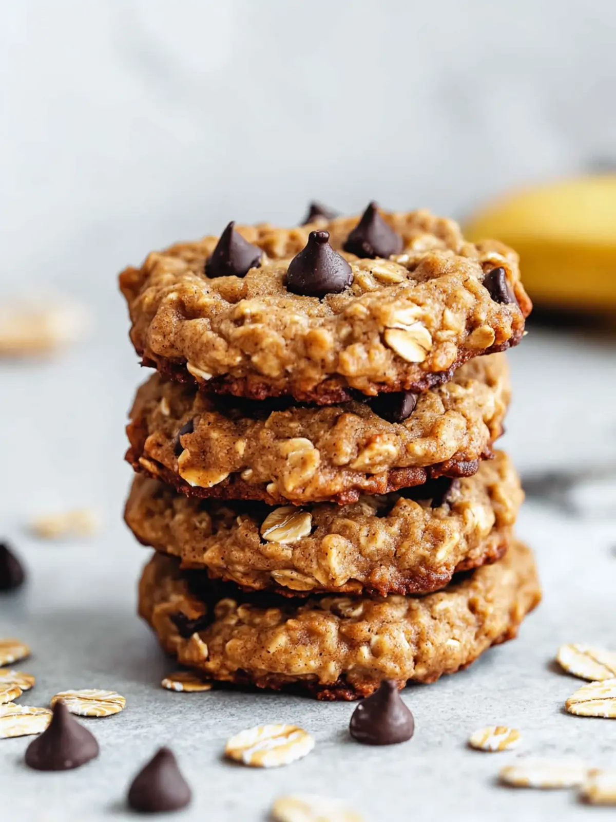 Oat Peanut Butter Banana Cookies Without Eggs – A Chewy Delight 5 Oat Peanut Butter Banana Cookies {without Eggs}