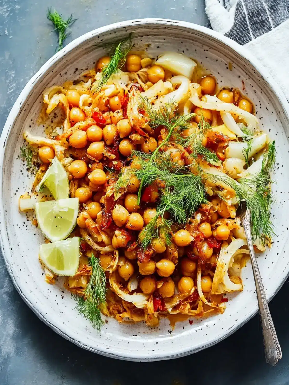 Harissa Olive Oil-Braised Chickpeas with Fennel Delight 3 Harissa Olive Oil-Braised Chickpeas and Fennel