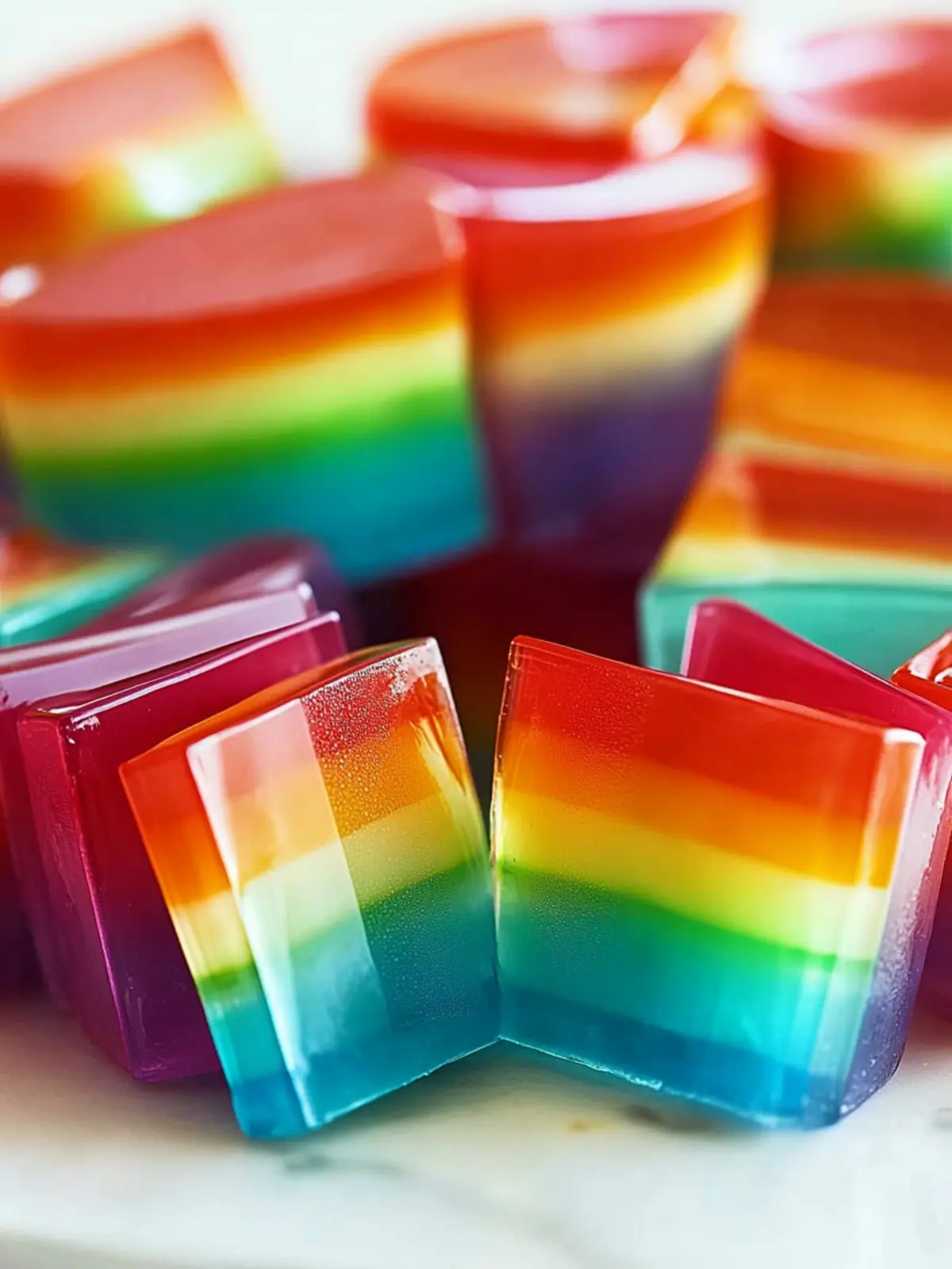 Vibrant Rainbow Jello Recipe & Instructions Everyone Will Love 4 Rainbow Jello Recipe & Instructions