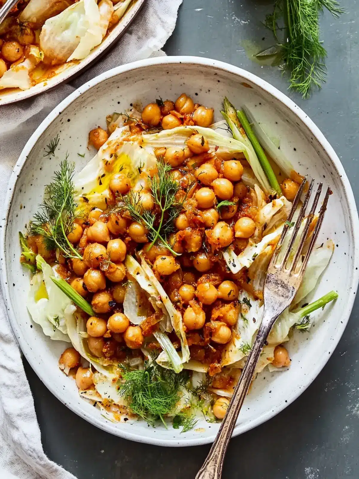 Harissa Olive Oil-Braised Chickpeas with Fennel Delight 5 Harissa Olive Oil-Braised Chickpeas and Fennel