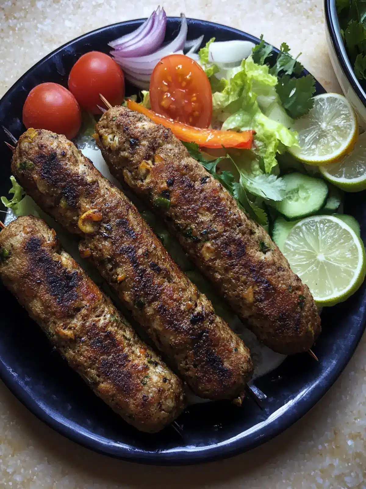Savory Seekh Kebabs: Quick Weeknight Delight Made Easy 5 Seekh Kebabs