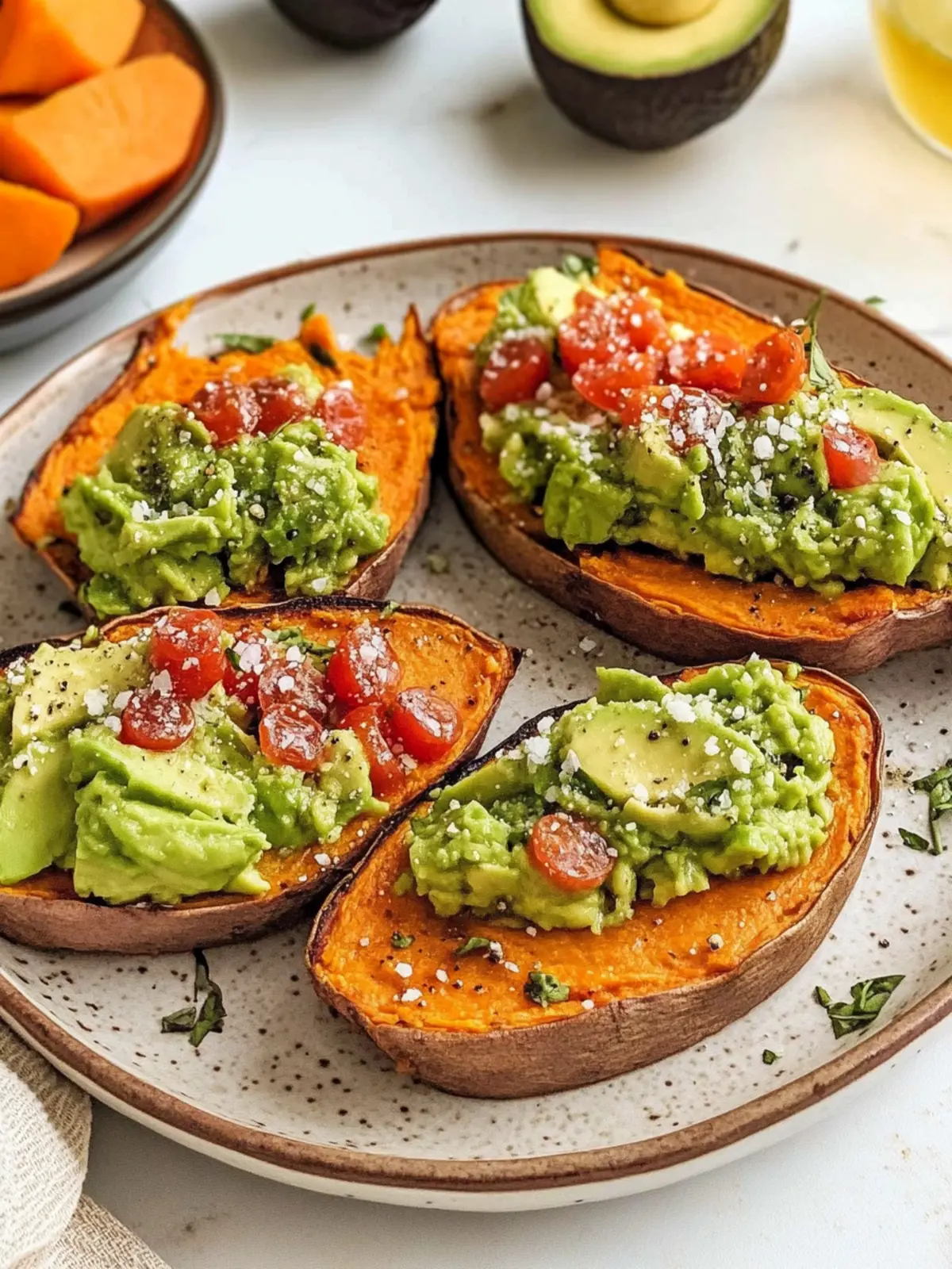 Healthy Sweet Potato Avocado Toast Recipe with Zesty Lemon Drizzle 2 Healthy Sweet Potato Avocado Toast Recipe