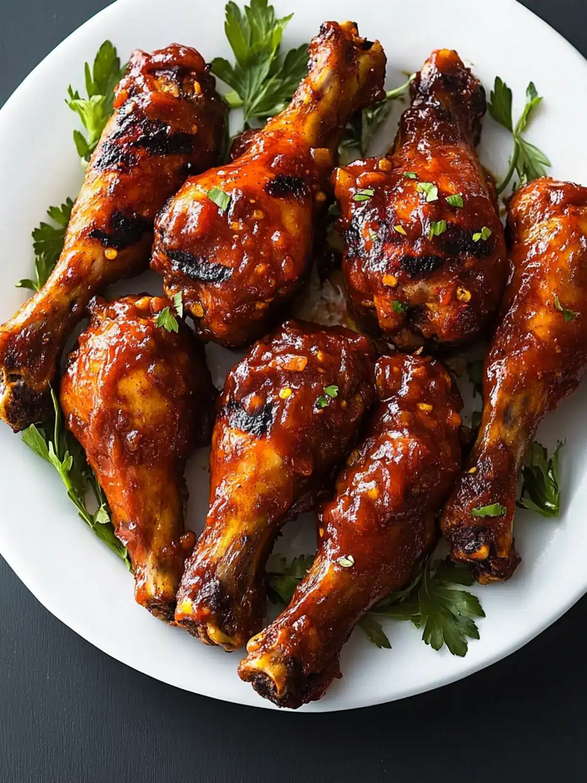 Spicy Barbecue Drumsticks: Tender Flavor Explosion Awaits 2 Spicy Barbecue Drumsticks