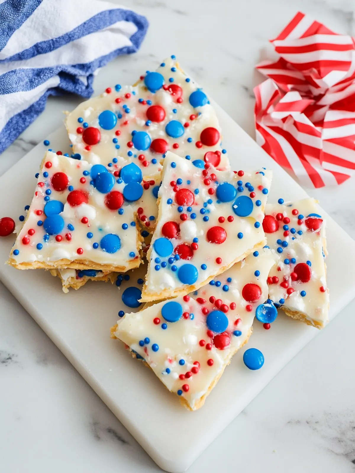 Fourth of July Bark Candy – Celebrate with a Sweet Treat! 5 Fourth of July Bark Candy – A Fun and Festive Recipe