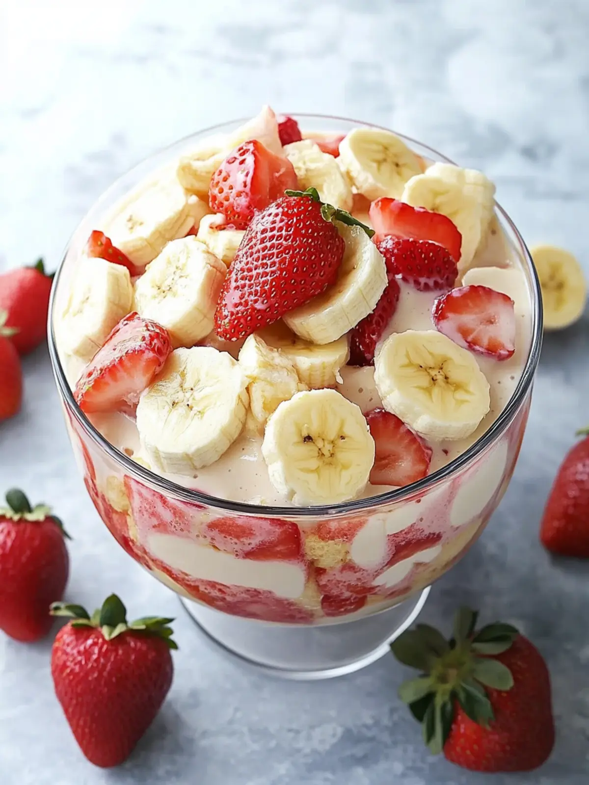 Mouthwatering Banana Strawberry Pudding for Easy No-Bake Joy 5 Banana Strawberry Pudding