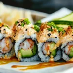 Crispy Shrimp Tempura Roll: Sushi Night Made Easy at Home 6 Shrimp Tempura Roll