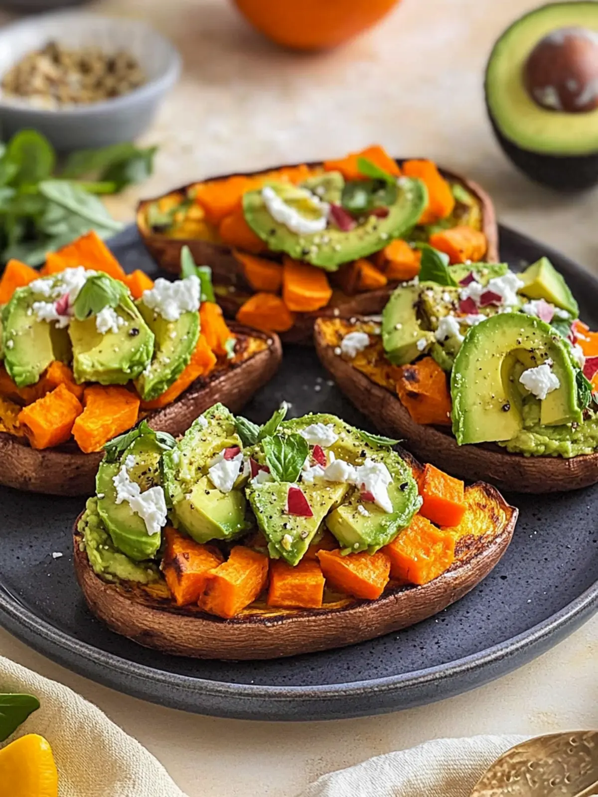 Healthy Sweet Potato Avocado Toast Recipe with Zesty Lemon Drizzle 3 Healthy Sweet Potato Avocado Toast Recipe