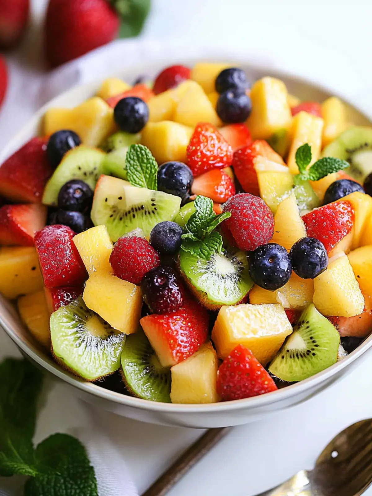 Delicious Recipe for Fruit Salad with Lime Honey Bliss 4 Recipe for Fruit Salad