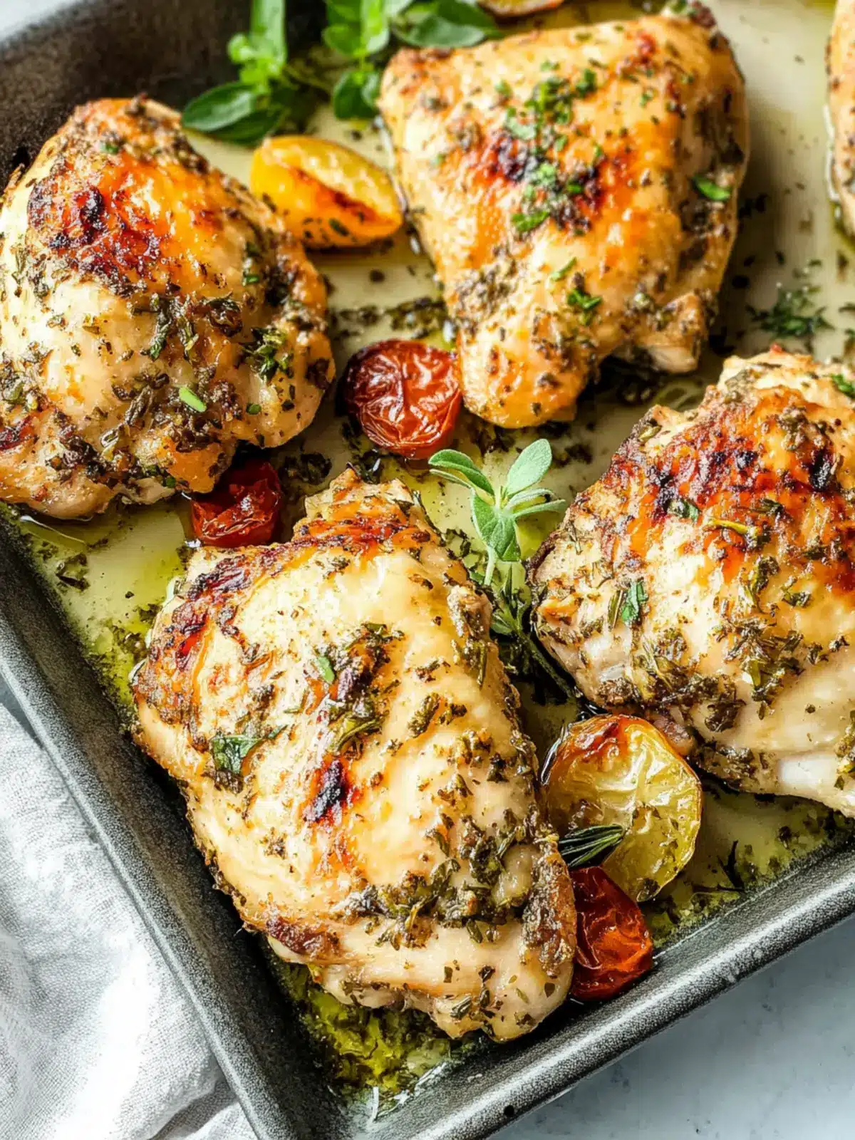 Zesty Italian Herb Chicken in 20 Minutes or Less 2 Italian Herb Chicken