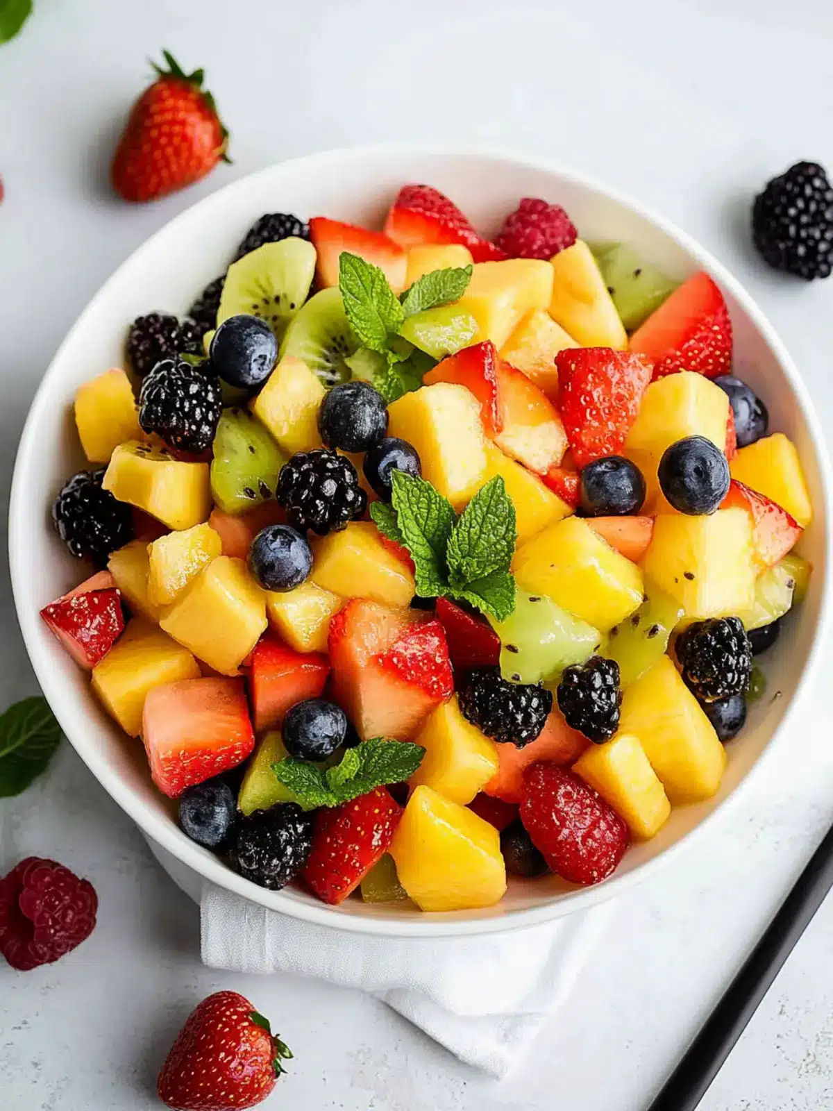 Delicious Recipe for Fruit Salad with Lime Honey Bliss 3 Recipe for Fruit Salad