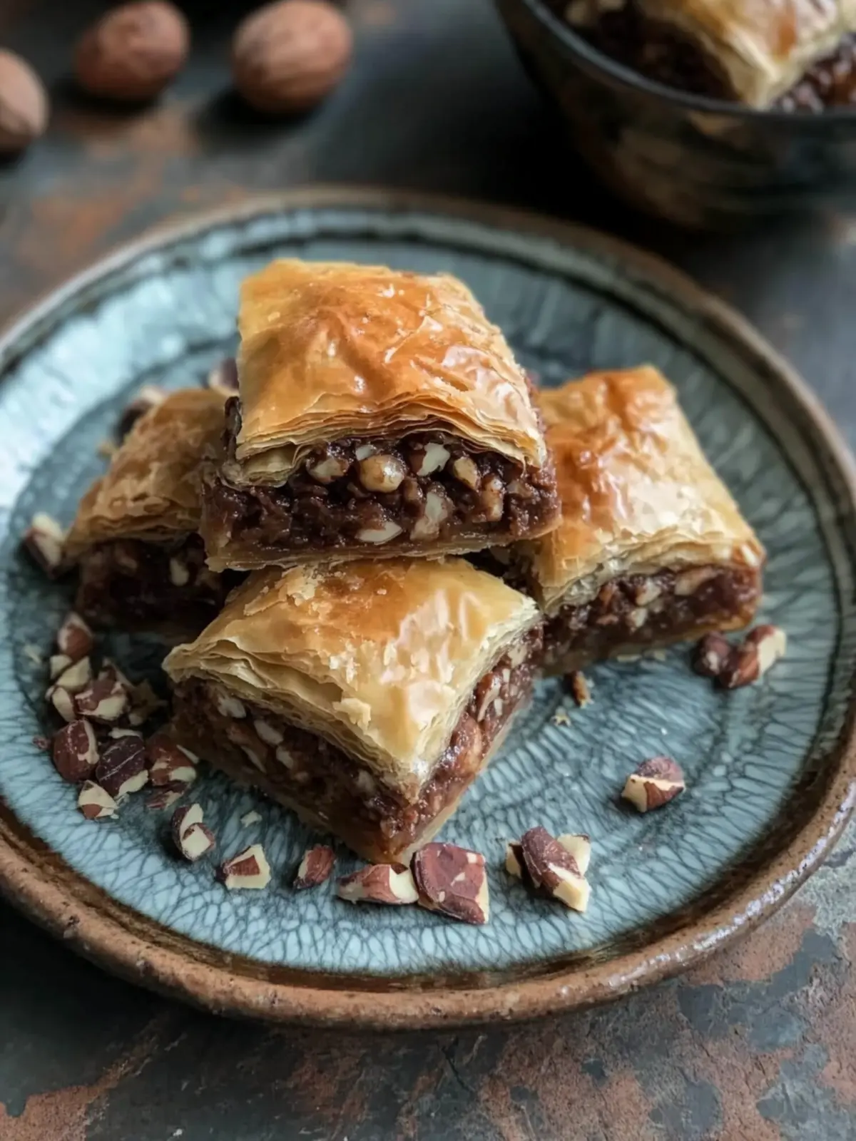 Irresistible Hazelnut and Chocolate Baklava Recipe to Indulge 4 Hazelnut and Chocolate Baklava Recipe