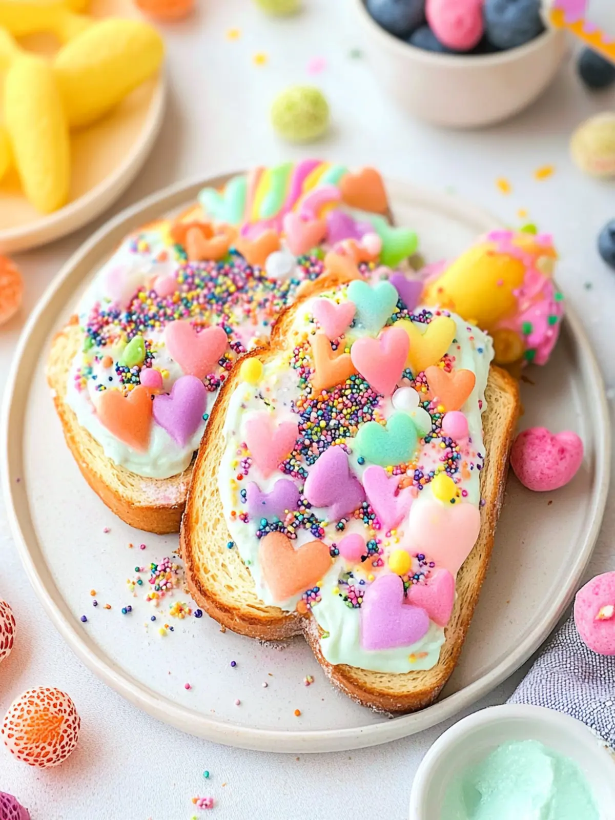 Unicorn Toast: Brighten Your Breakfast with Colorful Joy 3 Unicorn Toast
