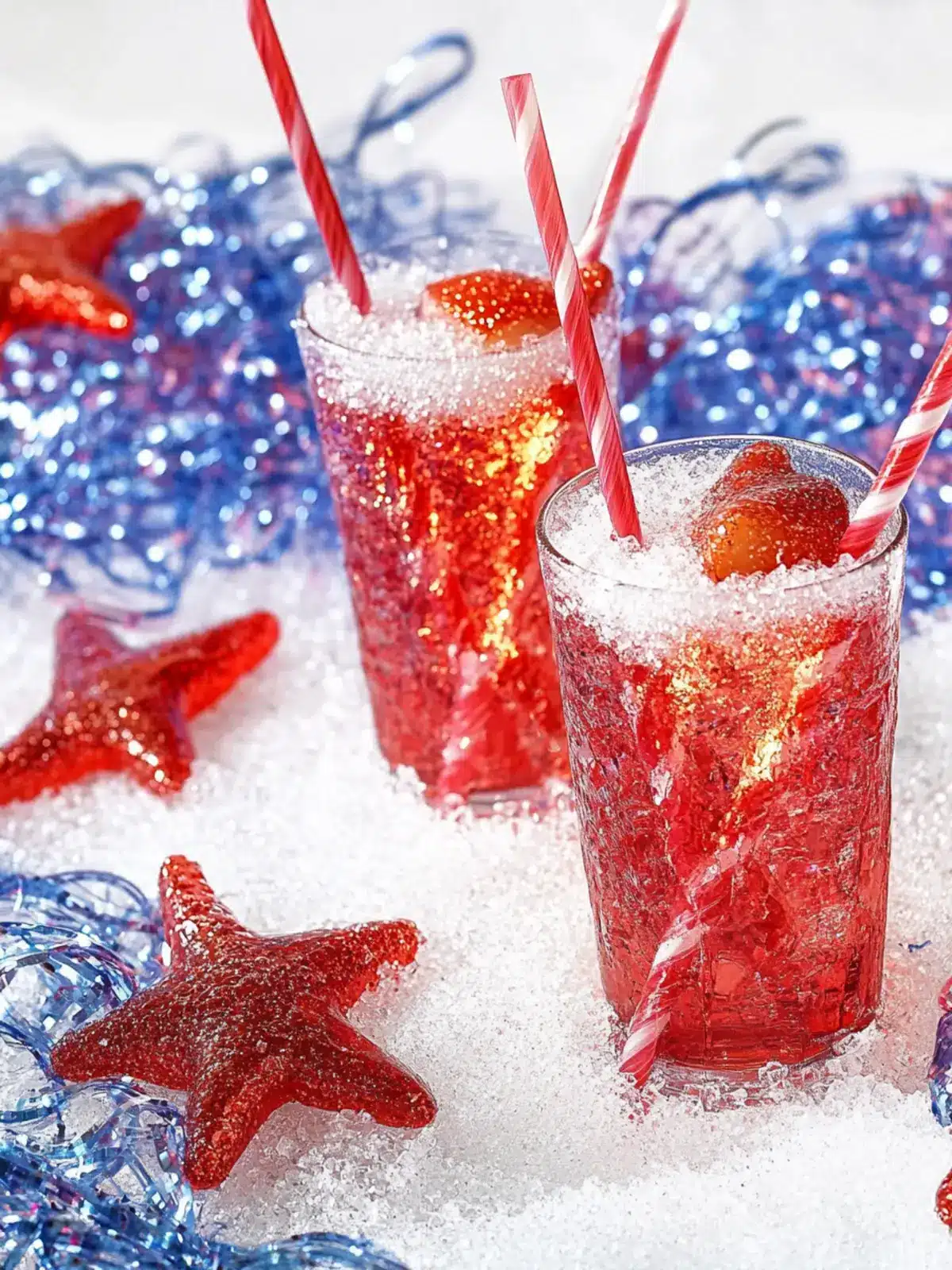 Celebrate with Spun Sugar Sparklers for a Festive July 4th! 3 Spun Sugar Sparklers (July 4th Recipe)