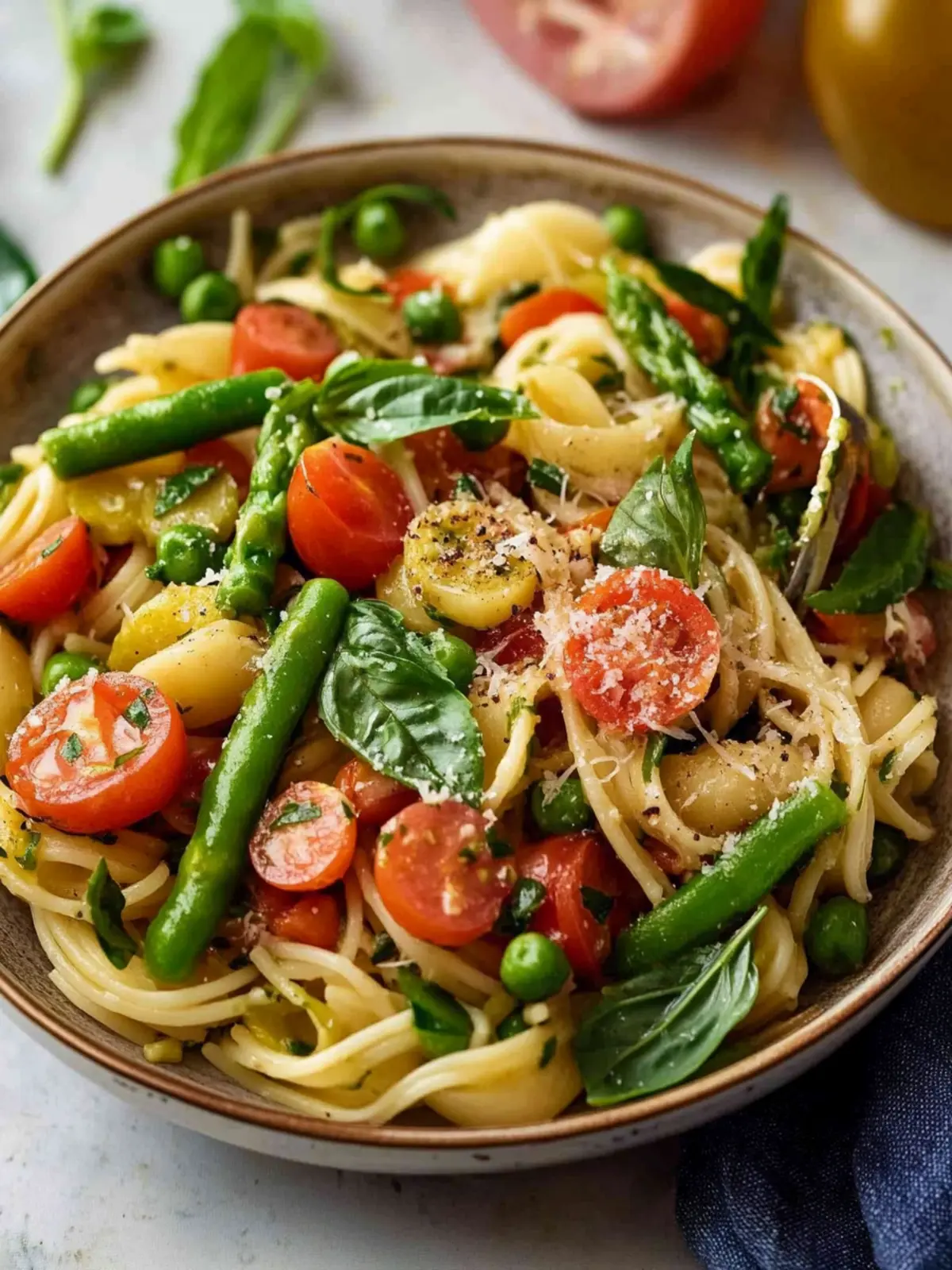 Quick and Easy Pasta Primavera Recipe with Fresh Veggies 3 Easy Pasta Primavera Recipe