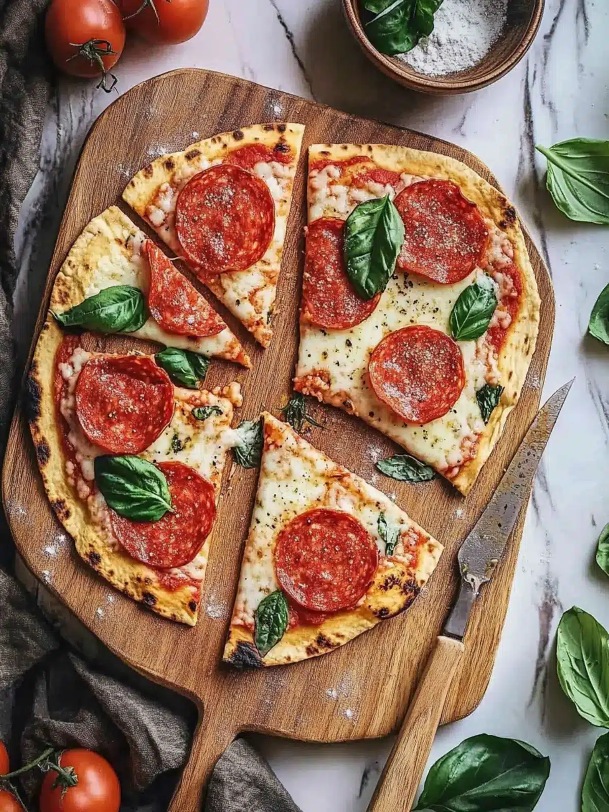 Crave-Ready Tortilla Pizza Recipe Under 30 Minutes 4 Tortilla Pizza Recipe
