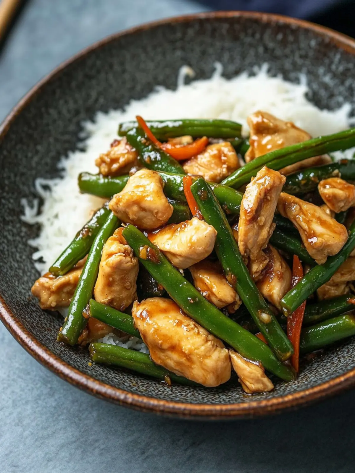 Savory Stir Fried Chicken with Green Beans in 30 Minutes 2 Stir Fried Chicken with Green Beans