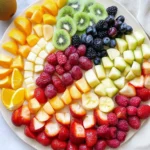 Vibrant Rainbow Fruit Platter: A Fun Healthy Treat! 8 Rainbow Fruit Platter