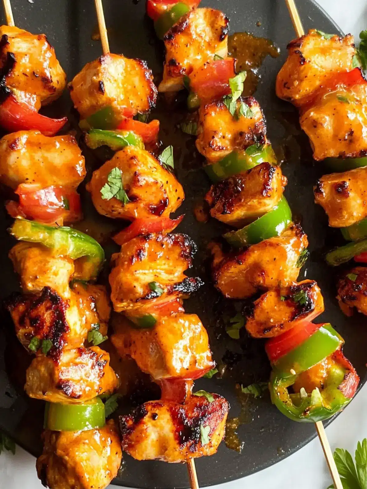 Spicy Grilled Buffalo Chicken Skewers for Perfect Summer Bites 4 Grilled Buffalo Chicken Skewers