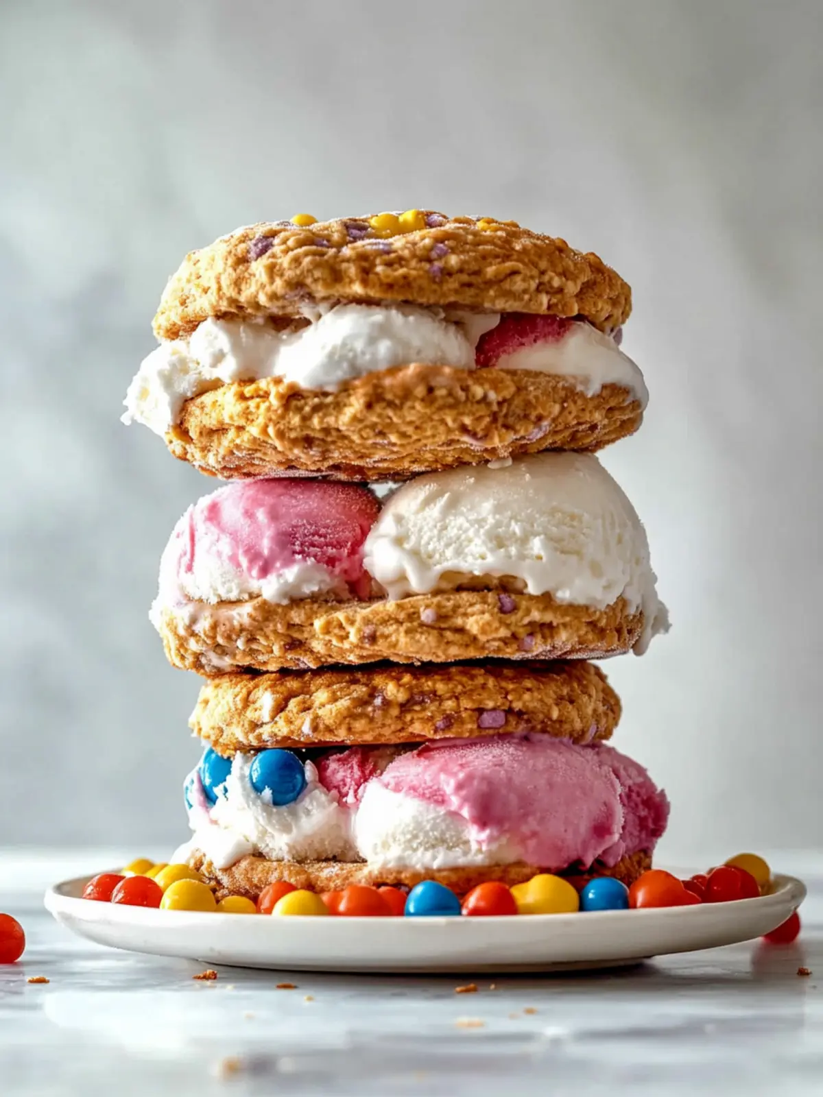 Homemade Ice Cream Sandwiches: A Fun Twist for Summer Treats 2 Homemade Ice Cream Sandwiches