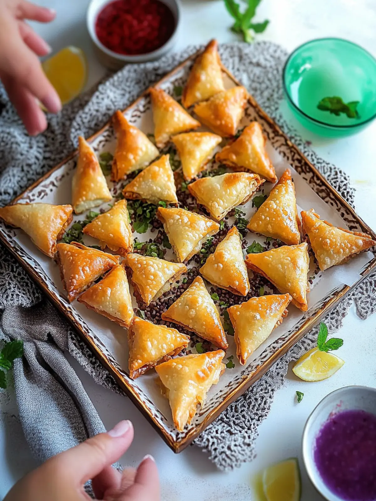Mini Cream Cheese Sweet Samosas That Will Steal Your Heart 2 Mini Cream Cheese Sweet Samosas