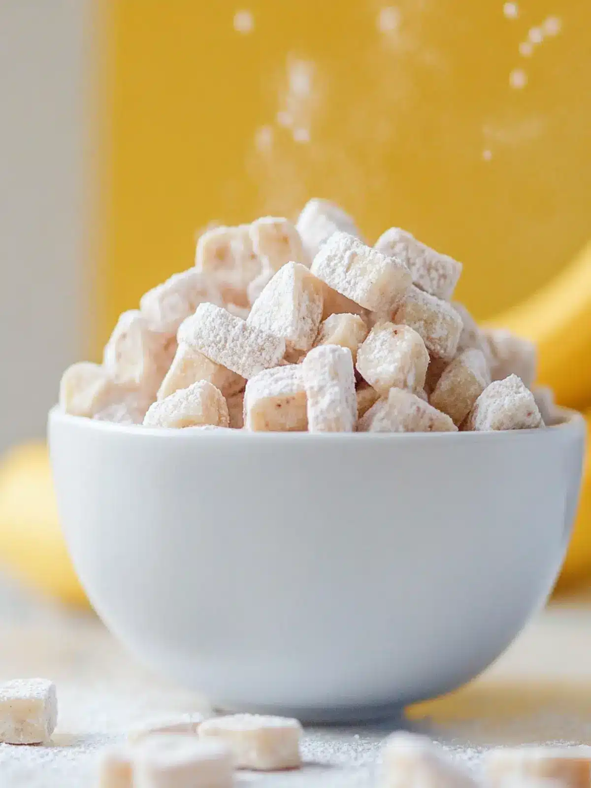 Delicious Banana Pudding Muddy Buddies for Easy Sweet Snacking 3 Banana Pudding Muddy Buddies
