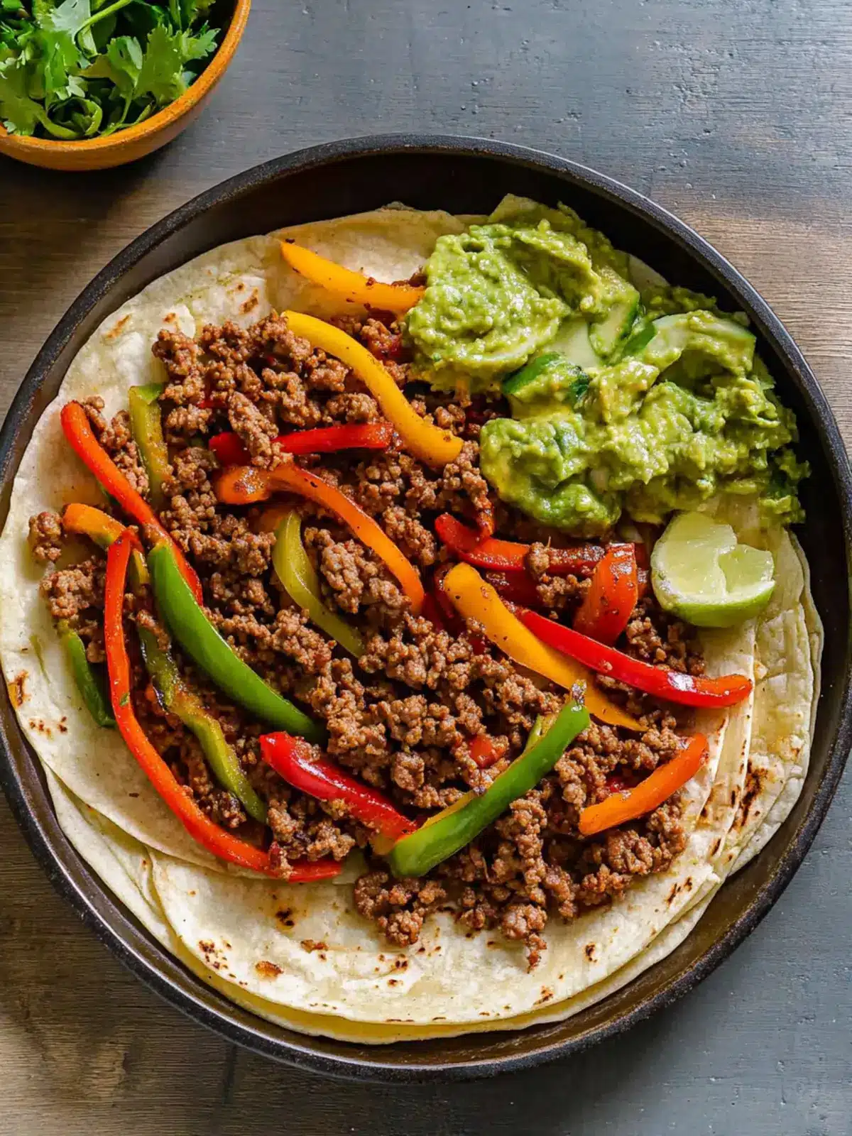 Quick Ground Beef Fajitas in 15 Minutes for Flavor Lovers 3 Ground Beef Fajita