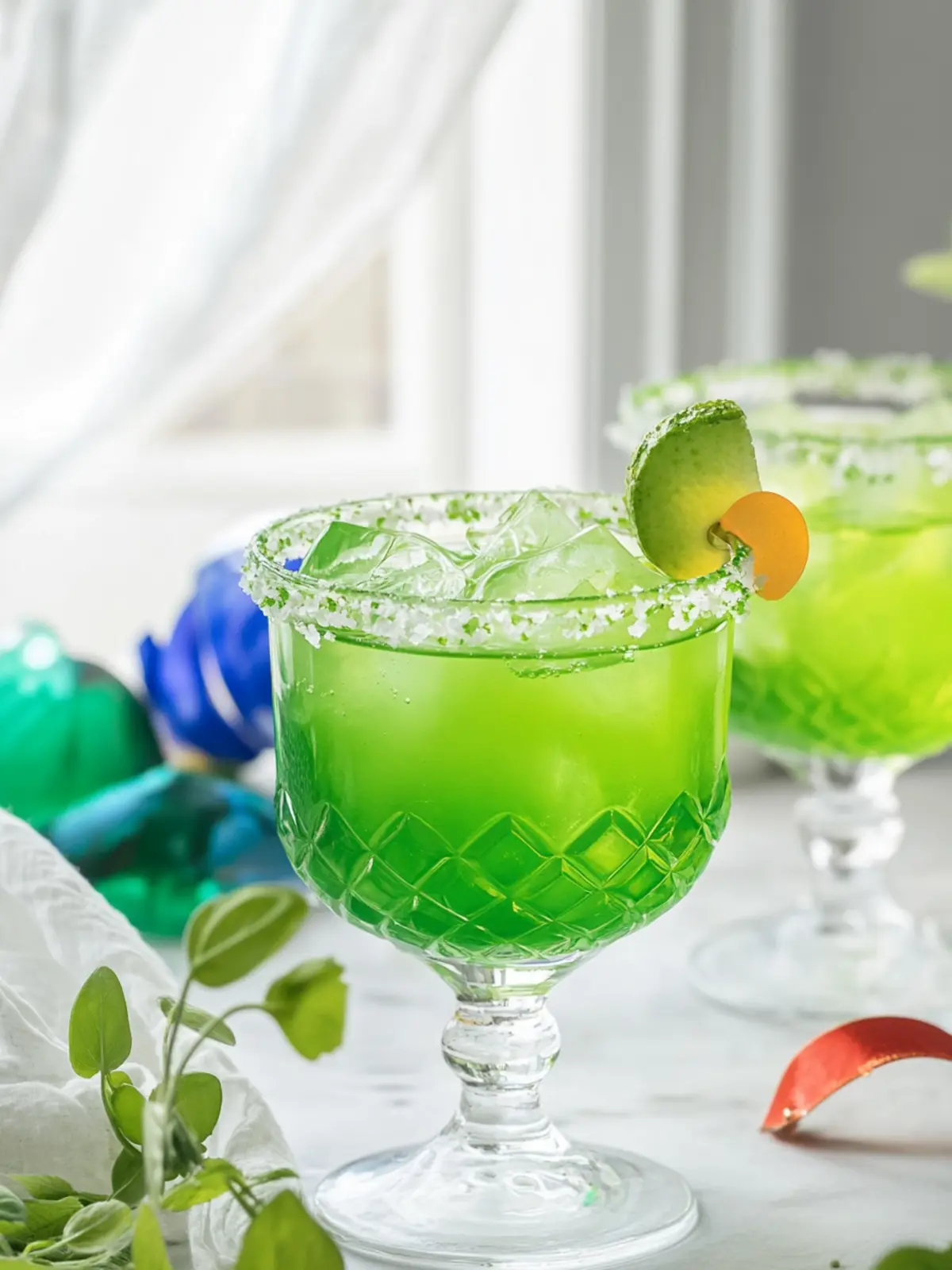 Craft a Rainbow Rim Green Irish Whiskey Cocktail for Fun Celebrations 4 Rainbow Rim Green Irish Whiskey Cocktail